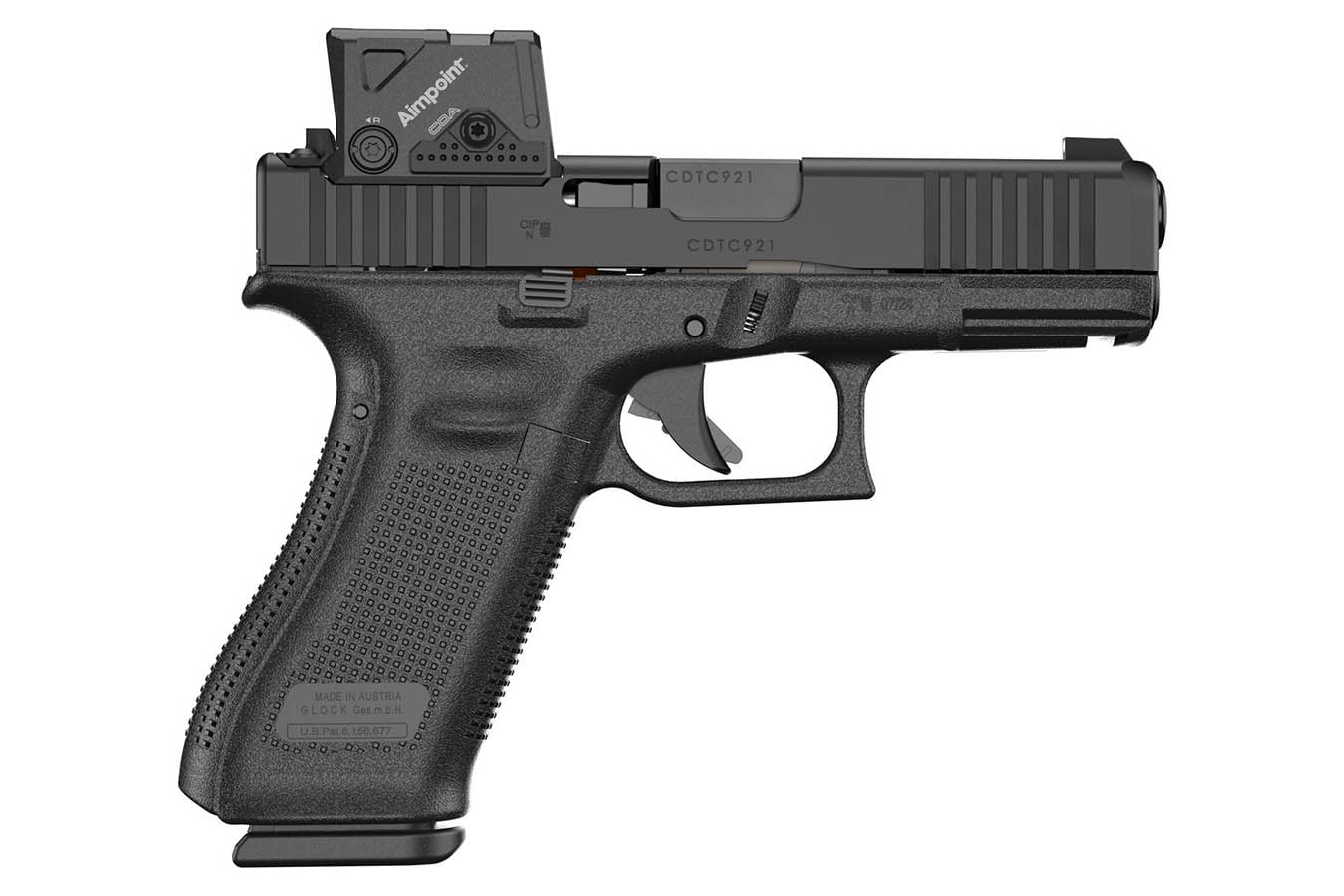 GLOCK 45 G6 9mm Semi-Auto Pistol w/ DC8 Aimpoint COA Red-Dot Sight